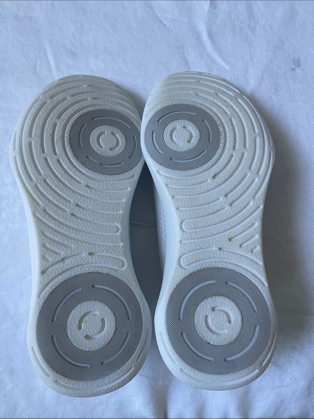 allbirds White Knit Casual Sneakers. Color is Blizzard, Hanami night - Picture 6 of 8